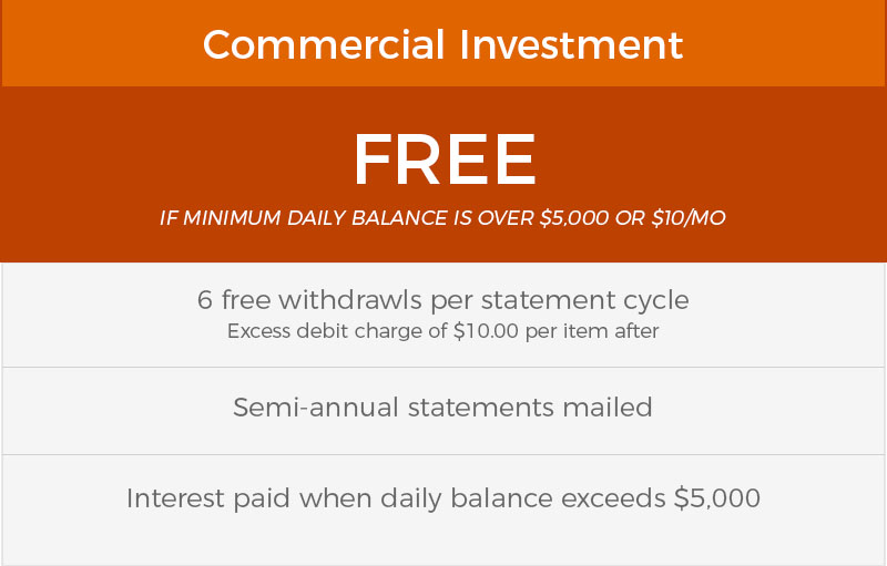 Business Savings_Commercial Investment